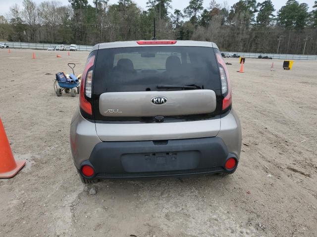 KNDJN2A20G7276522 - 2016 KIA SOUL GRAY photo 6