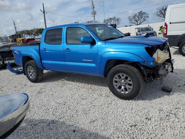 5TEJU62N17Z414158 - 2007 TOYOTA TACOMA DOUBLE CAB PRERUNNER BLUE photo 4