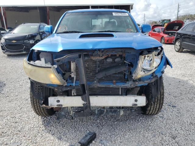 5TEJU62N17Z414158 - 2007 TOYOTA TACOMA DOUBLE CAB PRERUNNER BLUE photo 5