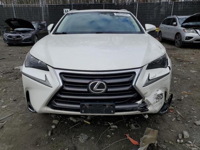 JTJBARBZ3F2038242 - 2015 LEXUS NX 200T WHITE photo 5