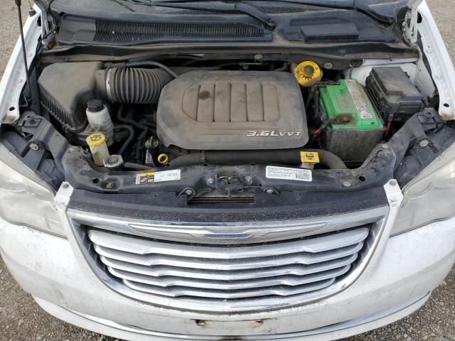 2C4RC1BG4ER358911 - 2014 CHRYSLER TOWN & COU TOURING WHITE photo 12