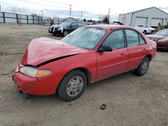 1FALP13P7VW325391 - 1997 FORD ESCORT LX RED photo 1