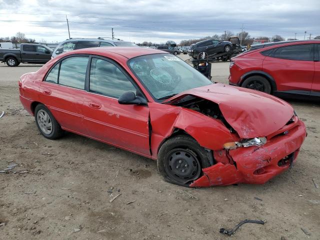 1FALP13P7VW325391 - 1997 FORD ESCORT LX RED photo 4