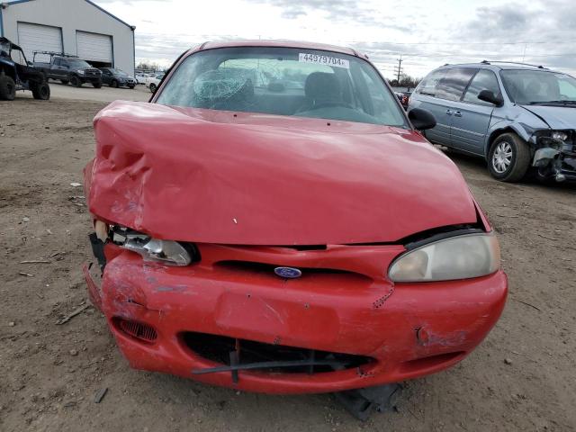 1FALP13P7VW325391 - 1997 FORD ESCORT LX RED photo 5