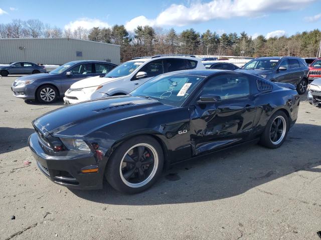 1ZVBP8CF4E5289989 - 2014 FORD MUSTANG GT BLACK photo 1