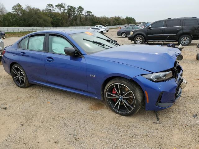 3MW39FS04P8D11298 - 2023 BMW 330XE BLUE photo 4