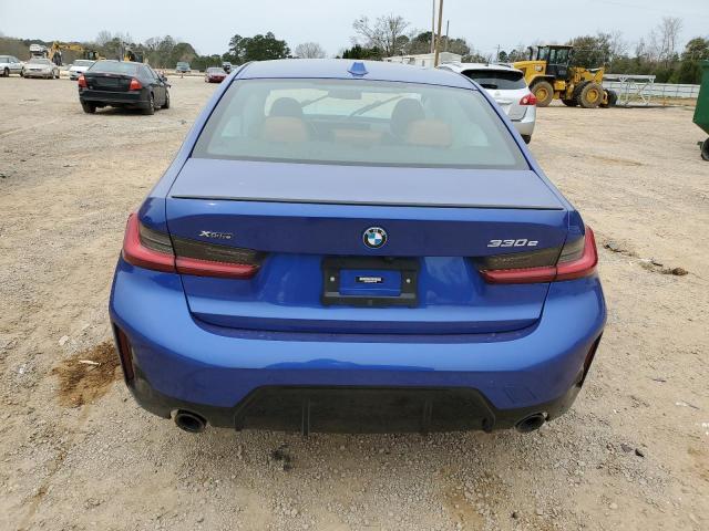 3MW39FS04P8D11298 - 2023 BMW 330XE BLUE photo 6