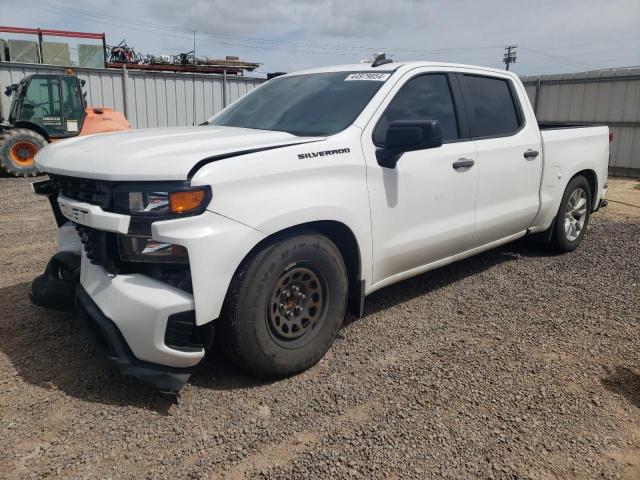 3GCPWBEF6LG175956 - 2020 CHEVROLET SILVERADO C1500 CUSTOM WHITE photo 1