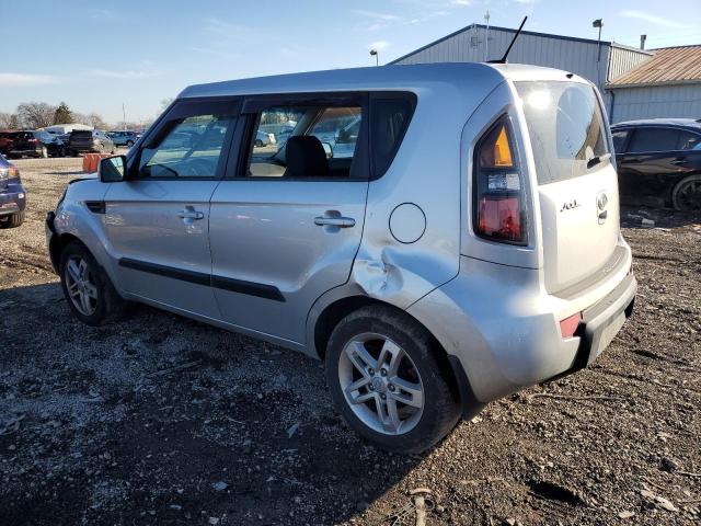 KNDJT2A21B7718755 - 2011 KIA SOUL + SILVER photo 2