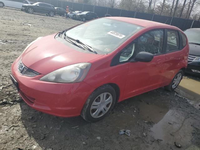 JHMGE8G22AC040519 - 2010 HONDA FIT RED photo 1