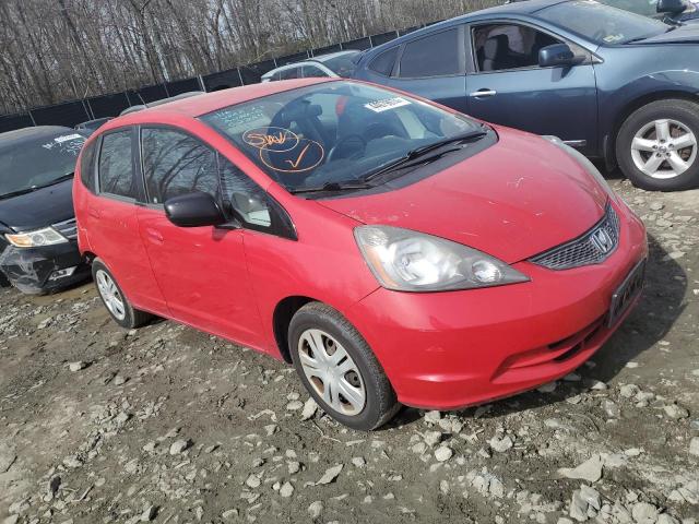 JHMGE8G22AC040519 - 2010 HONDA FIT RED photo 4