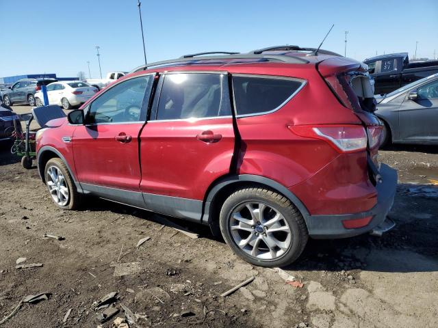 1FMCU0HX3DUA52574 - 2013 FORD ESCAPE SEL RED photo 2