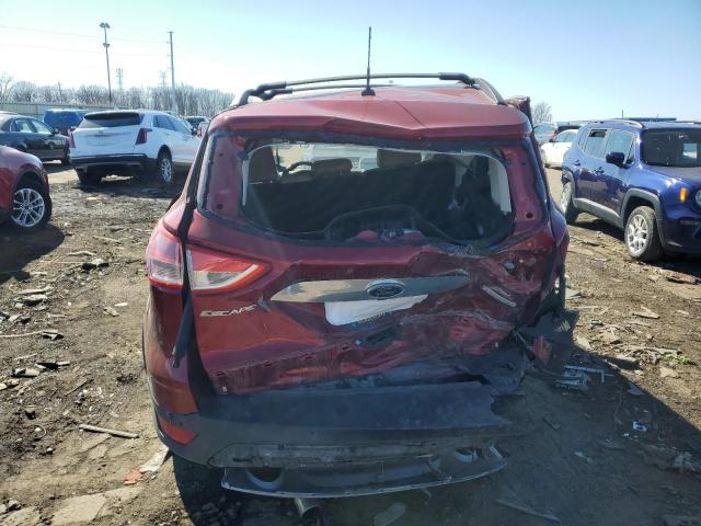 1FMCU0HX3DUA52574 - 2013 FORD ESCAPE SEL RED photo 6