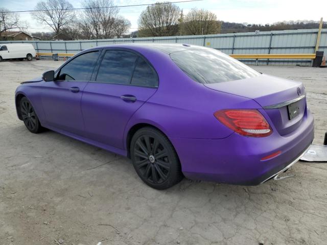 WDDZF4KB6JA385920 - 2018 MERCEDES-BENZ E 300 4MATIC PURPLE photo 2