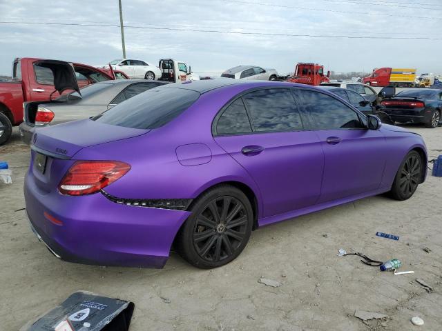 WDDZF4KB6JA385920 - 2018 MERCEDES-BENZ E 300 4MATIC PURPLE photo 3