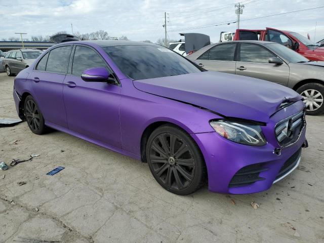 WDDZF4KB6JA385920 - 2018 MERCEDES-BENZ E 300 4MATIC PURPLE photo 4