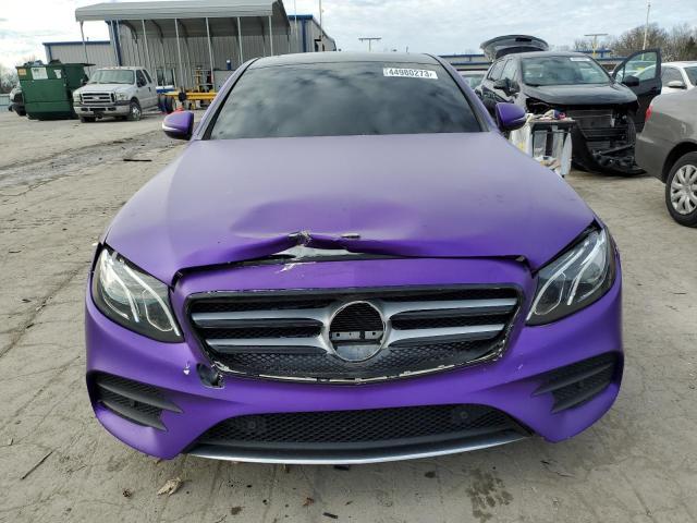 WDDZF4KB6JA385920 - 2018 MERCEDES-BENZ E 300 4MATIC PURPLE photo 5