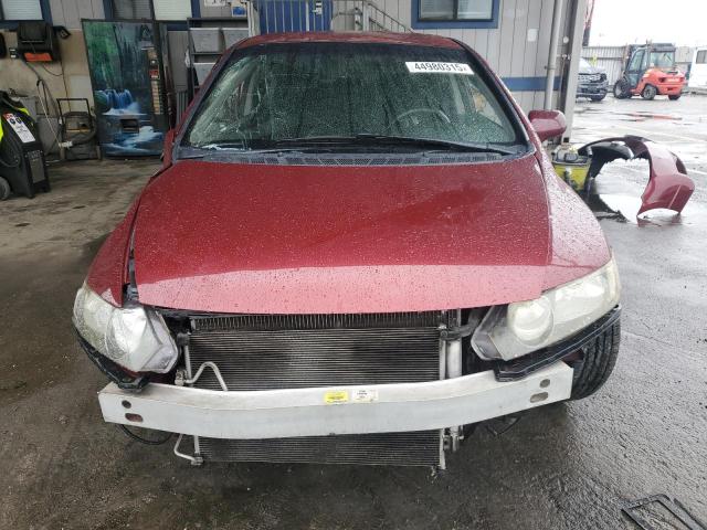 2HGFA16609H336590 - 2009 HONDA CIVIC LX-S 勃艮第红 照片 5