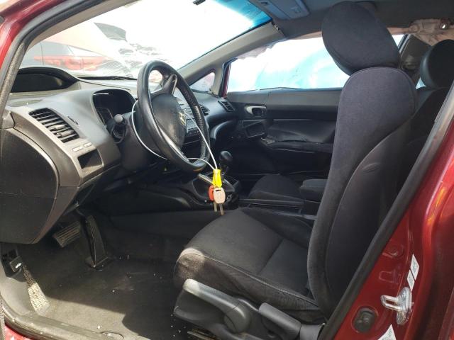 2HGFA16609H336590 - 2009 HONDA CIVIC LX-S 勃艮第红 照片 7
