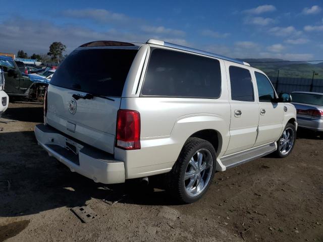 3GYFK66N85G105585 - 2005 CADILLAC ESCALADE ESV WHITE photo 3