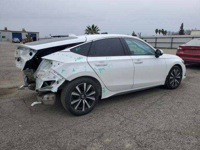 19XFL1H76RE017060 - 2024 HONDA CIVIC EXL WHITE photo 3