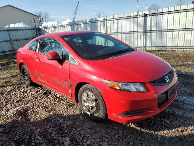 2HGFG3B54CH561772 - 2012 HONDA CIVIC LX RED photo 4