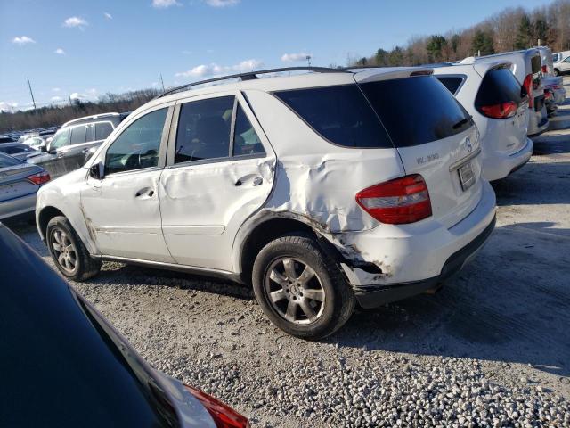 4JGBB86E97A290162 - 2007 MERCEDES-BENZ ML 350 WHITE photo 2