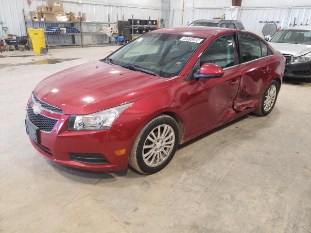 1G1PK5SC6C7132021 - 2012 CHEVROLET CRUZE ECO RED photo 1