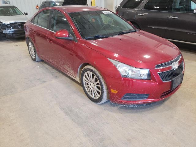 1G1PK5SC6C7132021 - 2012 CHEVROLET CRUZE ECO RED photo 4