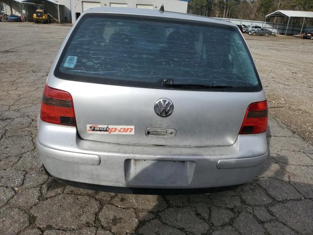 WVWDC21J61W092807 - 2001 VOLKSWAGEN GTI GLS SILVER photo 6