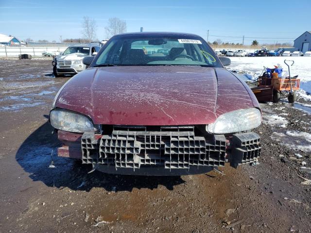 2G1WL52M8W1122092 - 1998 CHEVROLET LUMINA BASE BURGUNDY photo 5