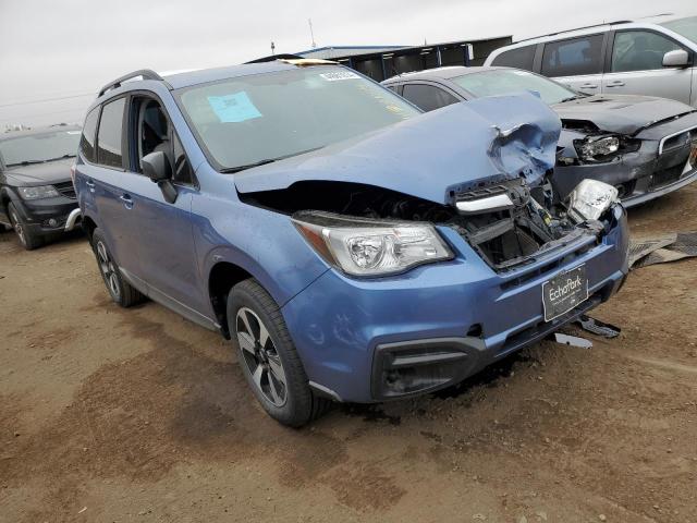 JF2SJABC6JH517830 - 2018 SUBARU FORESTER 2.5I BLUE photo 4