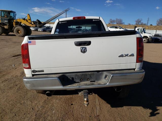 1D7HU16226J192844 - 2006 DODGE RAM 1500 ST WHITE photo 6