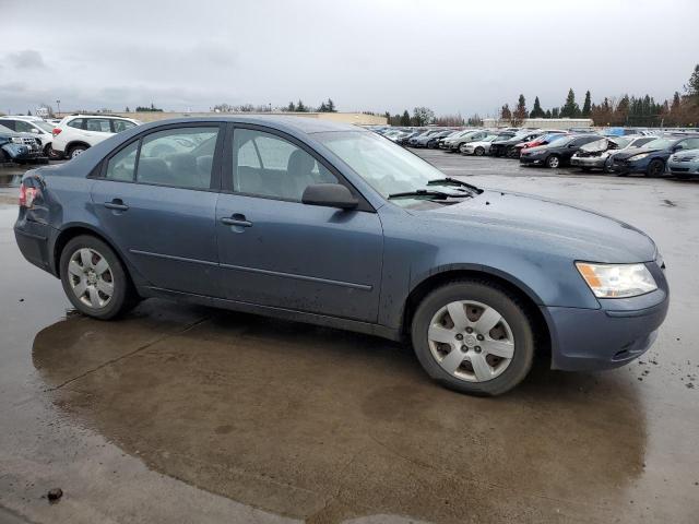 5NPET46C49H522197 - 2009 HYUNDAI SONATA GLS BLUE photo 4