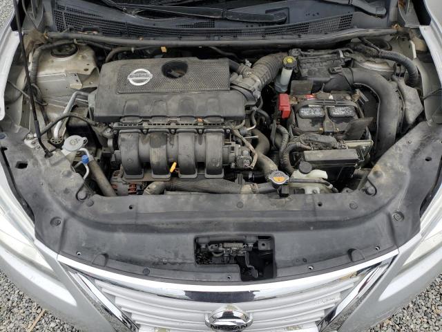 3N1AB7APXFY255758 - 2015 NISSAN SENTRA S GRAY photo 11