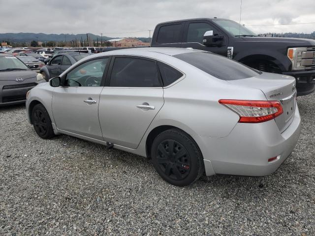 3N1AB7APXFY255758 - 2015 NISSAN SENTRA S GRAY photo 2