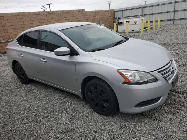 3N1AB7APXFY255758 - 2015 NISSAN SENTRA S GRAY photo 4