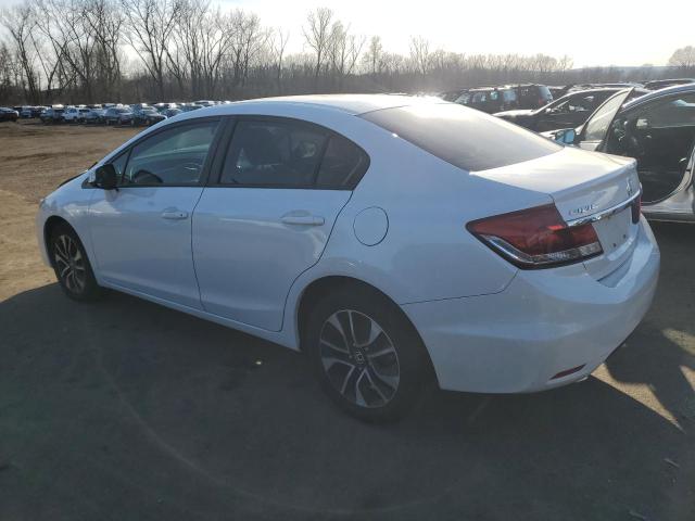 19XFB2F97DE041079 - 2013 HONDA CIVIC EXL თეთრი ფოტო 2