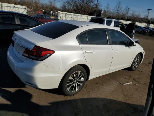 19XFB2F97DE041079 - 2013 HONDA CIVIC EXL თეთრი ფოტო 3