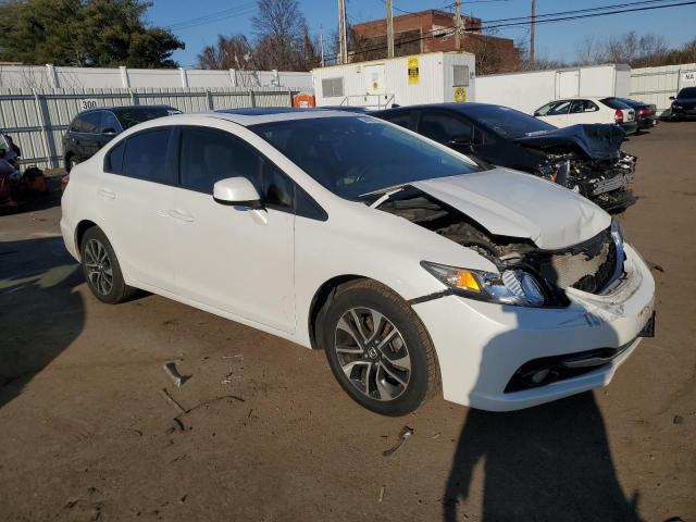 19XFB2F97DE041079 - 2013 HONDA CIVIC EXL თეთრი ფოტო 4