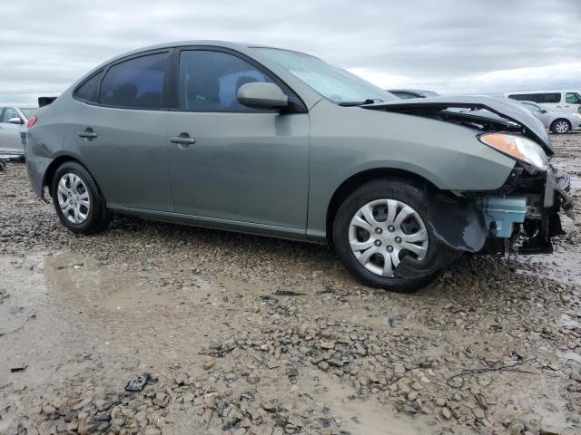 KMHDU4AD6AU086371 - 2010 HYUNDAI ELANTRA BLUE GREEN photo 4