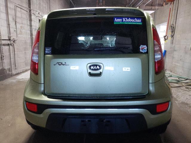 KNDJT2A58D7632839 - 2013 KIA SOUL GREEN photo 6