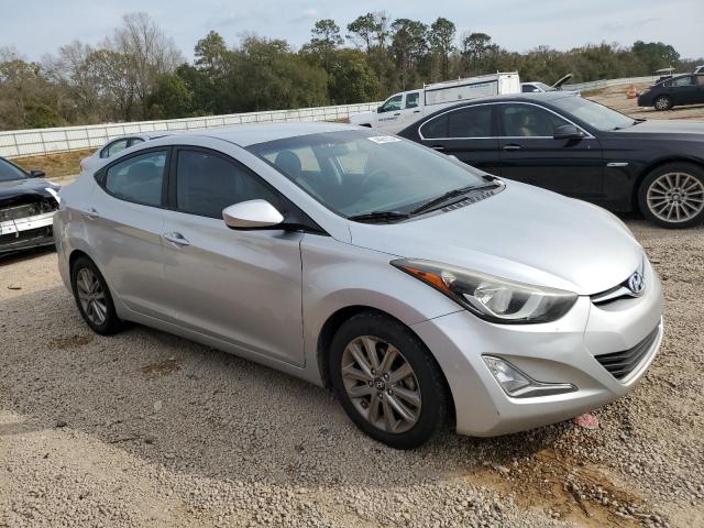 5NPDH4AE8EH501790 - 2014 HYUNDAI ELANTRA SE SILVER photo 4