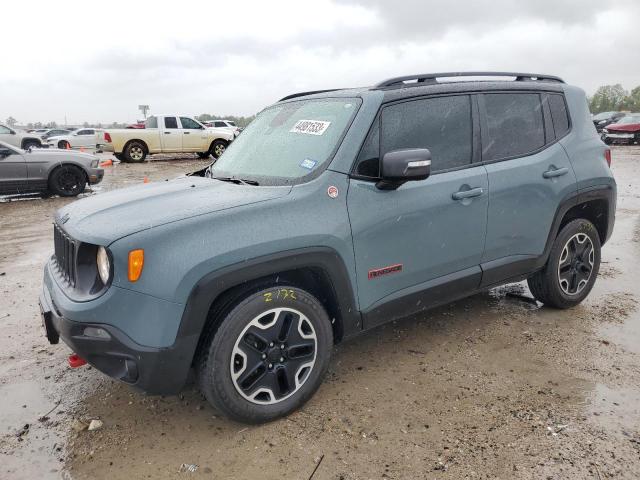 ZACCJBCT0GPD56657 - 2016 JEEP RENEGADE TRAILHAWK GRAY photo 1