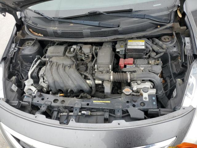 3N1CN7AP9KL811680 - 2019 NISSAN VERSA S GRAY photo 11