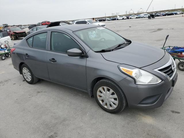 3N1CN7AP9KL811680 - 2019 NISSAN VERSA S GRAY photo 4