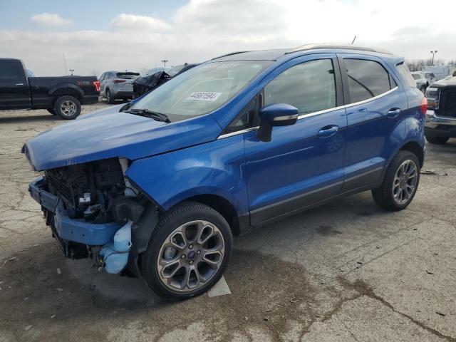 MAJ6S3KL5KC260379 - 2019 FORD ECOSPORT TITANIUM BLUE photo 1