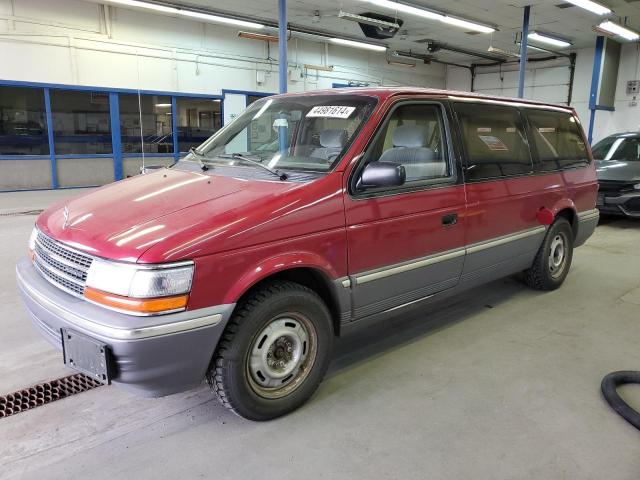 1P4GH54R4PX762628 - 1993 PLYMOUTH GRAND VOYA LE RED photo 1