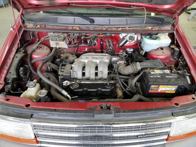 1P4GH54R4PX762628 - 1993 PLYMOUTH GRAND VOYA LE RED photo 12