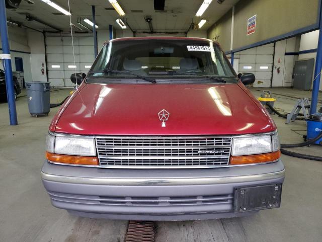 1P4GH54R4PX762628 - 1993 PLYMOUTH GRAND VOYA LE RED photo 5